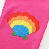 Kids Girl's Casual Embroidered Sport Pants GASD-3122