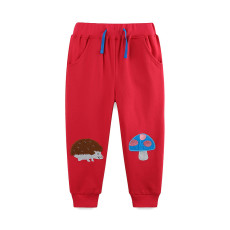 Kids Girl's Embroidered Sport Sweatpants GASD-3117