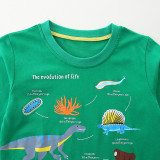 Kids Boy's Cartoon Print O Neck Sweatshirt GASD-5392