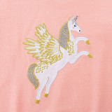Kids Girl's Print Long Sleeve Sweatshirt GASD-8270