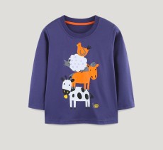 Kids Boy's Long Sleeve Print Fashion Sweatshirt GASD-5401