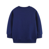 Christmas Kids Boy's Embroidered Long Sleeve Sweatshirt GASD-8220