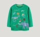 Kids Boy's Cartoon Print O Neck Sweatshirt GASD-5392