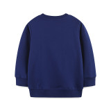 Kids Boy's Christmas Embroidered Long Sleeve Sweatshirt GASD-8219