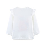 Halloween Kids Girls Long Sleeve Print T Shirt GASD-5390