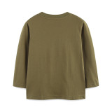 Kids Boy's Print Loose Long Sleeve Sweatshirt GASD-5398