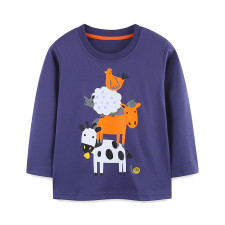 Kids Boy's Long Sleeve Print Fashion Sweatshirt GASD-5401