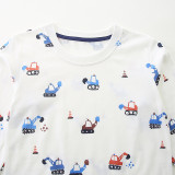 Kids Fashion Print Long Sleeve T Shirt GASD-5403