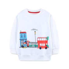 Kids Boy's Long Sleeve Print Sweatshirt GASD-8250