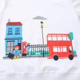 Kids Boy's Long Sleeve Print Sweatshirt GASD-8250