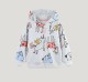 Kids Fashion Long Sleeve Zipper Hooded Coat GASD-6009