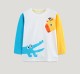 Kids Boy's Color Block Long Sleeve T Shirt GASD-5397