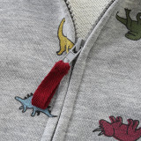 Kids Fashion Hooded Zipper Coat GASD-6006