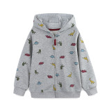 Kids Fashion Hooded Zipper Coat GASD-6006