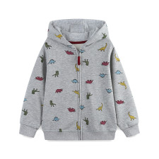 Kids Fashion Hooded Zipper Coat GASD-6006