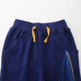 Kids Casual Print Loose Sweatpants GASD-3134