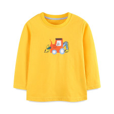 Kids Fashion Solid Color Print Boy's T Shirt GASD-5399