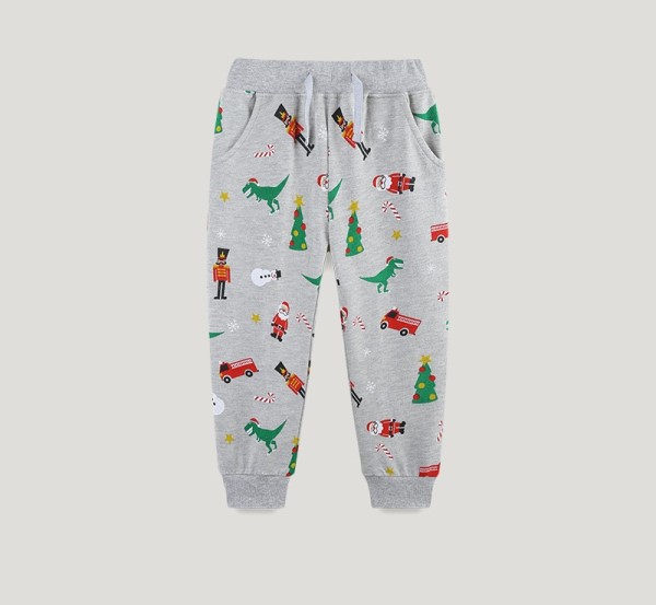 Kids Fashion Print  Loose Sport Pants  GASD-3135