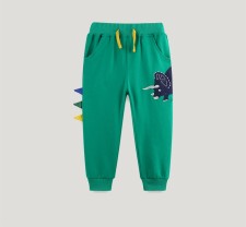 Kids Dinosaur Embroidered Boys' Sweatpants GASD-3123