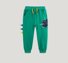 Kids Dinosaur Embroidered Boys' Sweatpants GASD-3123