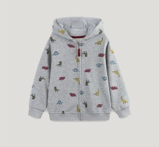 Kids Fashion Hooded Zipper Coat GASD-6006
