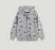 Kids Fashion Hooded Zipper Coat GASD-6006