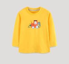 Kids Fashion Solid Color Print Boy's T Shirt GASD-5399