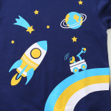 Kids Fashion Long Sleeve Print Sweatshirt GASD-8275