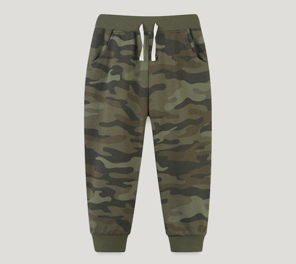 Kids Fashion Camouflage Print Sport Pants GASD-3069