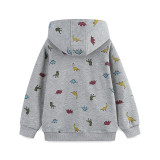 Kids Fashion Hooded Zipper Coat GASD-6006
