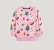 Kids Girl's Christmas Print O Neck Sweatshirt GASD-8222