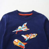 Kids Fashion Boy's Long Sleeve Print Tops GASD-8276