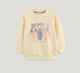 Kids Girl's O Neck Long Sleeve Casual Tops GASD-8262