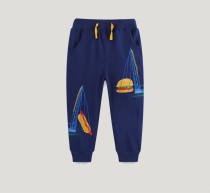 Kids Casual Print Loose Sweatpants GASD-3134
