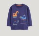 Kids Boy's Digger Print Long Sleeve T-shirt GASD-5404