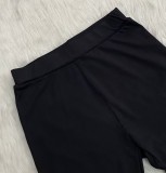 Ribbed Casual Long Sleeve Pants Two Piece Set LSD-1977