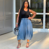 Fashion Loose Wide Leg Jeans GAKF-40817