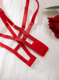 See-through Embroidery Hollow Out Sexy Lingerie Suit GWOY-XZ3934L