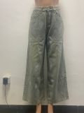 Vintage Straight Leg Loose Jeans YMEF-52025