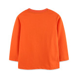 Kids Boys Solid Color Print T Shirt GASD-5402