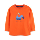 Kids Boys Solid Color Print T Shirt GASD-5402