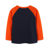 Kids Boys Fashion Planet Print Long Sleeve T-Shirt GASD-5395