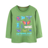 Kids Boys Print Long Sleeve T Shirt GASD-5378