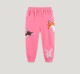 Kids Girls Animal Patch Embroidered Sweatpants GASD-3128