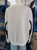 Print  Long Sleeve Loose Knits Sweater GBLH-90333#