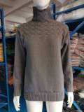 Solid Color High Collar Sweater GBLH-9856#