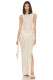 Sleeveless Knits Solid Color Maxi Dress GBLH-133202#