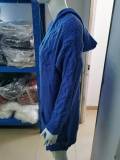 Plus Size Hooded Single Breasted Knit Long Sleeve Coat GBLH-3355#