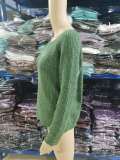 Long Sleeve Solid Color Knits Sweater GBLH-2536#