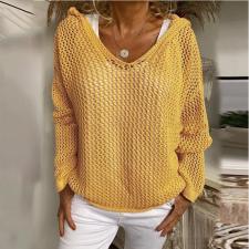 Hooded Loose Sweater Sunscreen Clothing GBLH-6039#